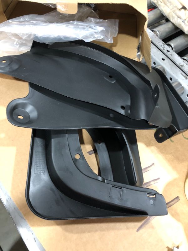 Photo 2 of BASENOR Tesla Model Y Mud Flaps Splash Guards (Set of Four) No Need to Drill Holes
