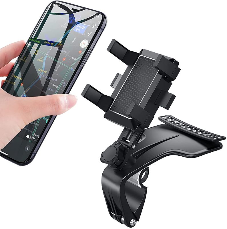 Photo 1 of  Car Phone Mount 360 Degree Rotation Universal Dashboard Car Phone Holder, 