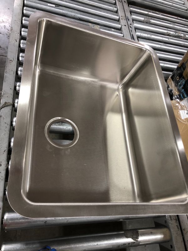 Photo 4 of AS140 23? x 18? x 9?  18G  Single Bowl Undermount Trend Stainless Steel Kitchen Sink
