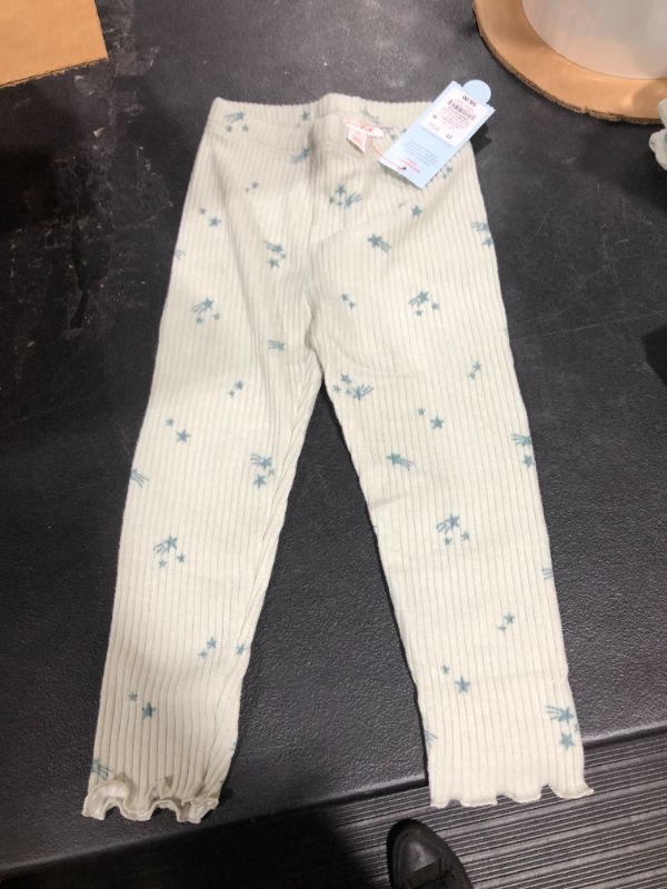 Photo 1 of **pack of 2** Sage Stars children's leggings, size 5T