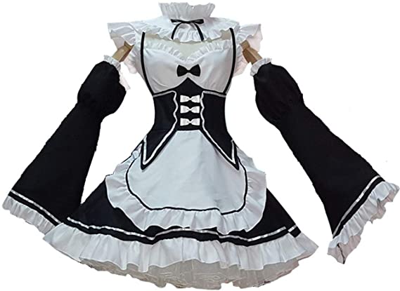 Photo 1 of Moqing Anime Cosplay Costume Maid Outfit Lolita Dress for Women and Girls
