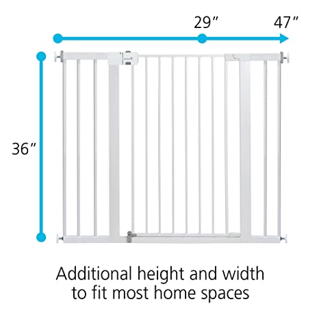 Photo 2 of Safety 1st Easy Install 36" Extra Tall & Wide Gate, Fits Between 29'"And 47"
