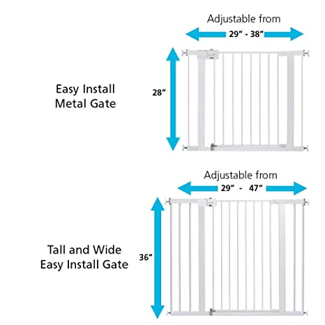 Photo 1 of Safety 1st Easy Install 36" Extra Tall & Wide Gate, Fits Between 29'"And 47"
