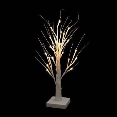 Photo 1 of 2 pack  **  Tabletop White Light-Up Tree
