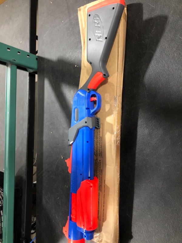 Photo 3 of NERF Fortnite Pump SG Blaster -- Pump Action Mega Dart Blasting -- Breech Load -- 4 Official Mega Darts -- for Youth, Teens, Adults  ** BULLETS NOT INCLUDED**
