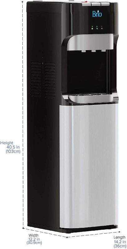 Photo 1 of Brio 400 Series Self-Cleaning UV Bottleless Water Cooler Dispenser -  Tri Temp Dispense, Child Safety Lock -...
