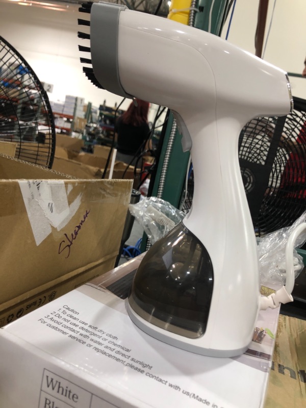 Photo 1 of Steamer for Clothes,1800W 20s Heat Up Handheld Garment Steamer,2 Steam Options Fabric Clothing Steamer, Fabric Wrinkles Remover,Steamer with LCD Smart...
