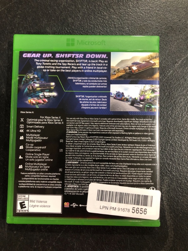 Photo 4 of Fast & Furious: Spy Racers Rise of SH1FT3R - Xbox One
