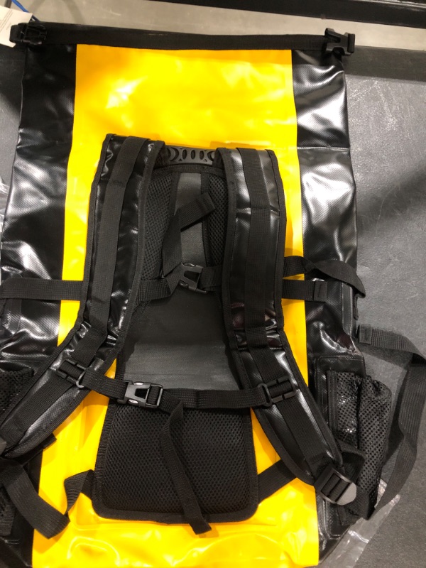 Photo 8 of Vitchelo 30L Waterproof Dry Bag Backpack - Floating Storage Bag - Waterproof Phone Case for Travel, Hiking, Boating, Kayaking, Camping & Beach - 100% Tear-Free Lightweight Lifetime Kayak Bag
