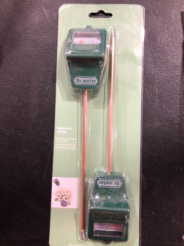 Photo 2 of  MIX BOX MISC ITEMS  ** Soil Moisture Meter-2 Packs Soil Test Kit for Garden Lawn Farm Indoor & Outdoor Use-Dr.meter Moisture Meter for Plants-Soil Tester Hygrometer Sensor for Plant Care-Plant Water Meter-No Battery Needed -   Grilling Tools, Tongs,Wire 