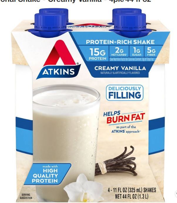 Photo 3 of  MIX KITCHEN LOT   -   4PK ATKINS CREAMY VANILLA SHAKES EXP 7/31/2022    50PC / AIR FRYER LINERS     