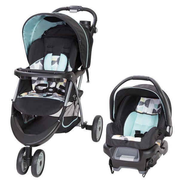 Photo 1 of Baby Trend EZ Ride 35 Travel System, Doddle Dots Blue