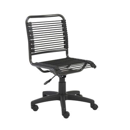 Photo 1 of Eurostyle Bungie Black Low Back Office Chair