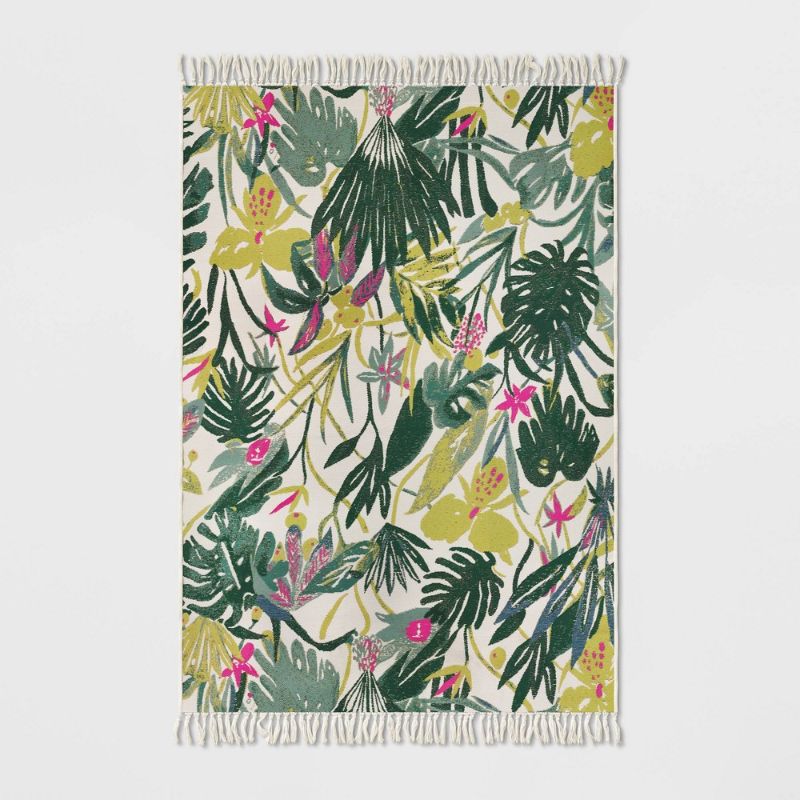 Photo 1 of 7' X 10' Jungle Outdoor Rug - Opalhouse™
