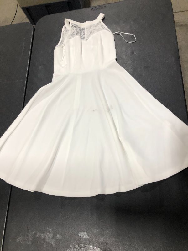 Photo 1 of Women's White Dress, XS