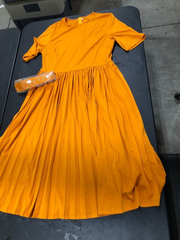 Photo 1 of Women's Orange Dress, XL