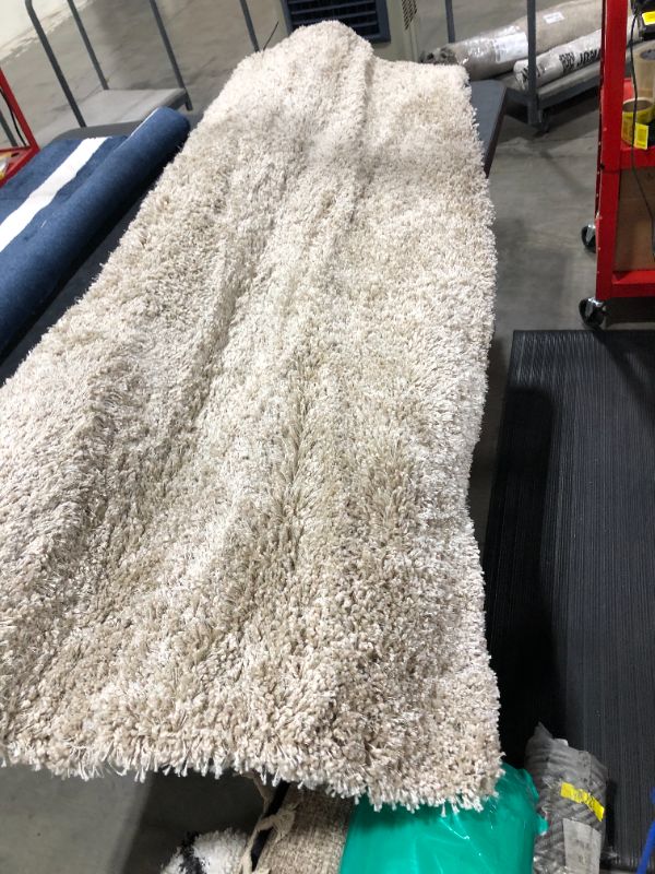 Photo 1 of 7'X10' Solid Eyelash Woven Shag Rug - Project 62