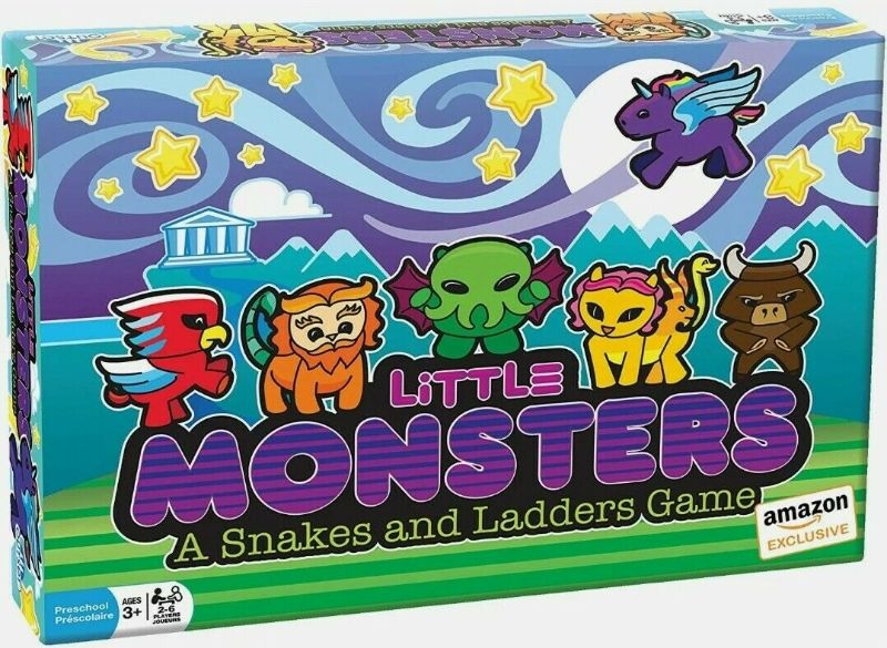 Photo 1 of Little Monsters A Snakes and Ladders Game Ages 3+