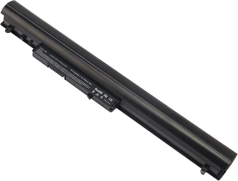 Photo 1 of Laptop/Notebook Battery Replacement for HP 776622-001 728460-001 TPN-Q130 752237-001 TPN-Q132 LA04 TPN-Q129 LA04DF HSTNN-DB5M HSTNN-YB5M F3B96AA HSTNN-UB5M - Black - High Performance New