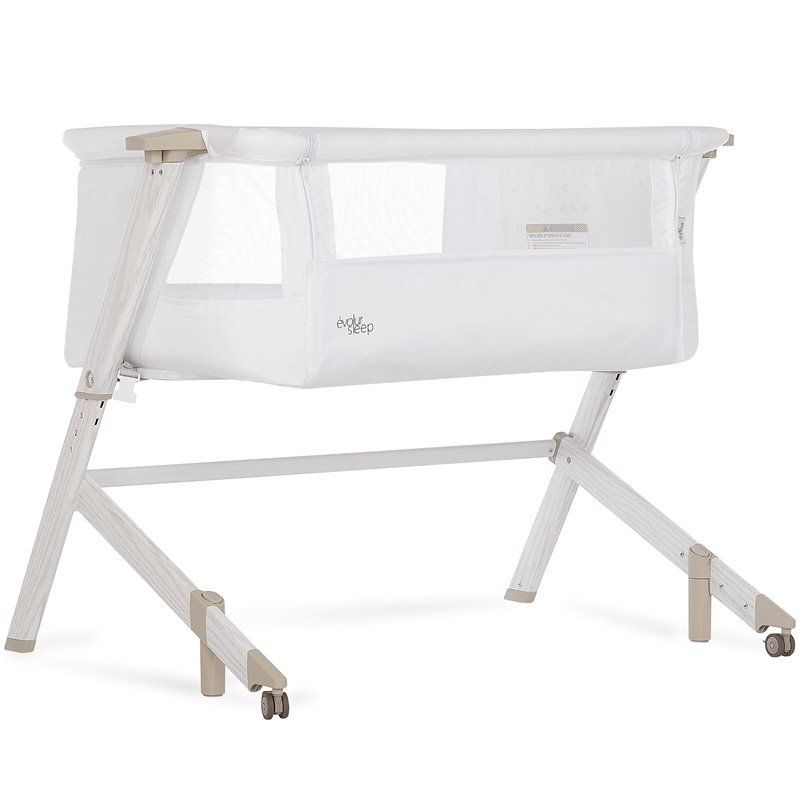 Photo 1 of Evolur Stellar Bassinet and Bedside Sleeper in White
