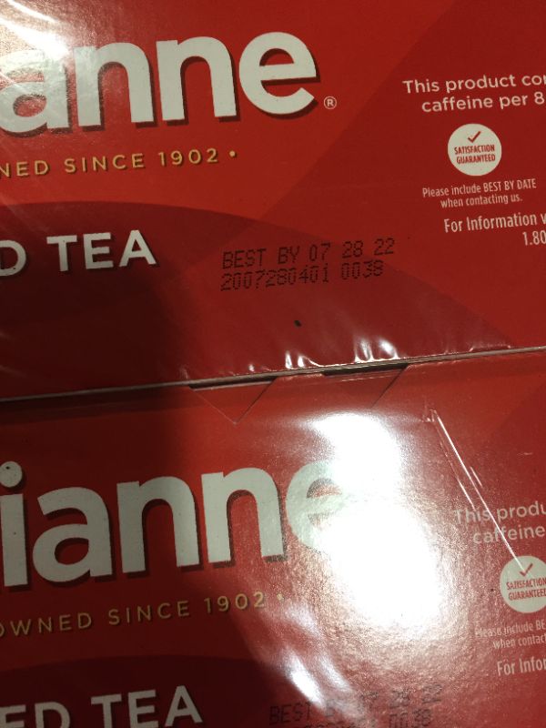 Photo 3 of (3 Pack) LuzianneÂ® Iced Tea 48 Ct. Bag.
