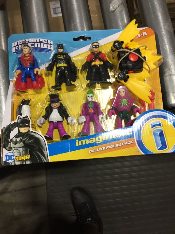 Photo 2 of DC Super Friends Imaginext Deluxe Figure Pack with Penguin
