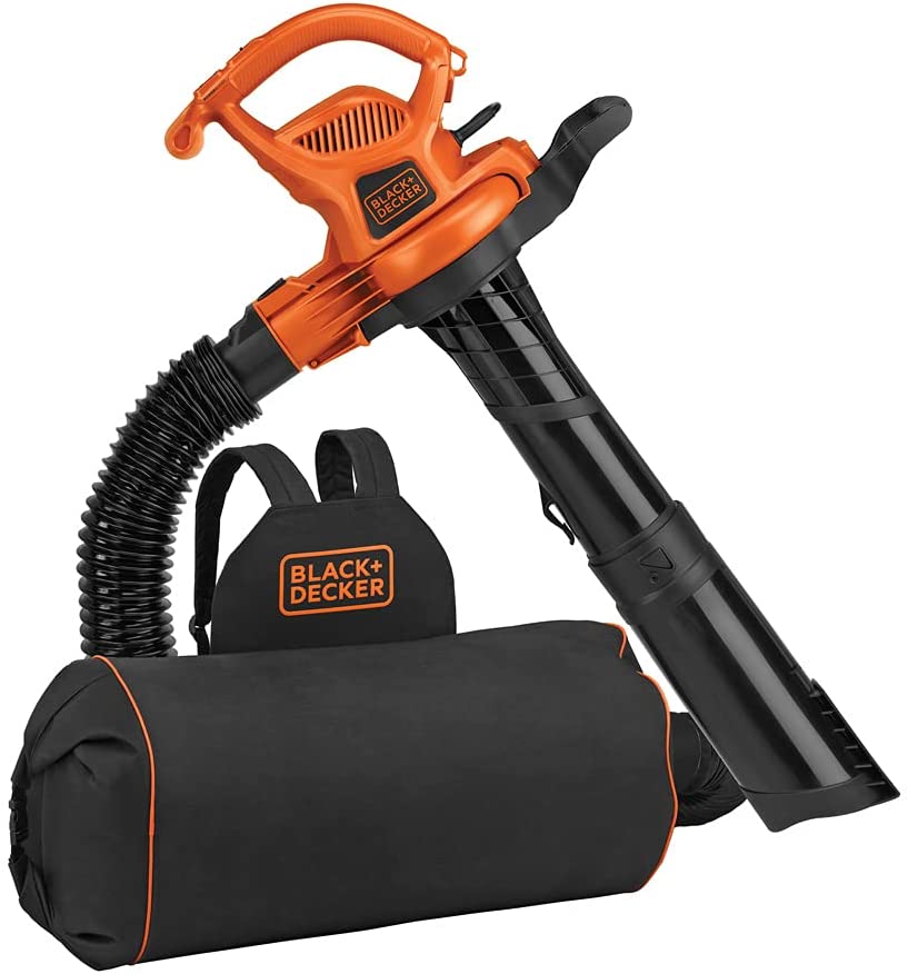 Photo 1 of BLACK+DECKER 3-in-1 Electric Leaf Blower, Leaf Vacuum, Mulcher (BEBL7000)
