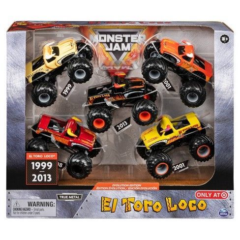 Photo 1 of Monster Jam Evolution Edition El Toro Loco 5pk
