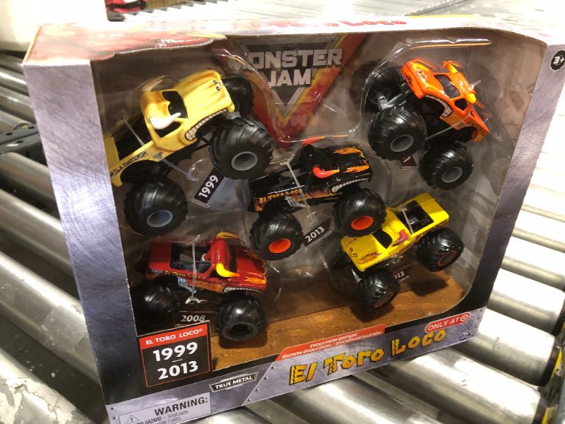 Photo 2 of Monster Jam Evolution Edition El Toro Loco 5pk
