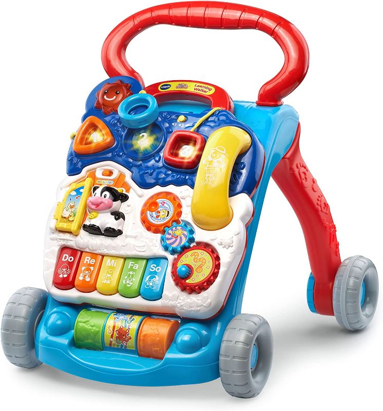 Photo 1 of VTech Sit-To-Stand Learning Walker Blue
