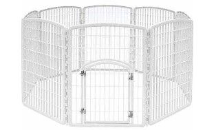 Photo 1 of 34" Exercise 8-Panel Pet Playpen with Door