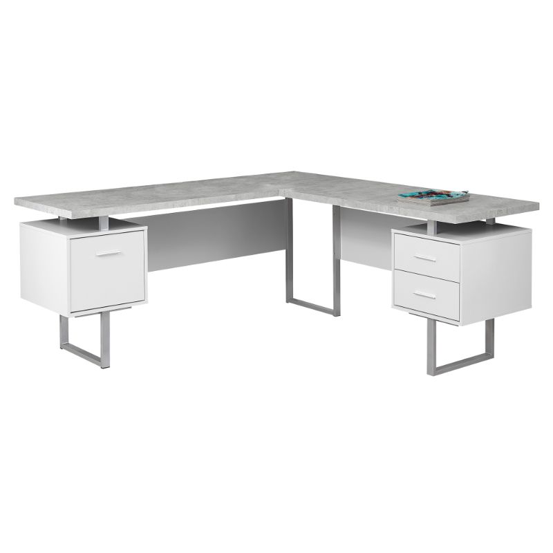 Photo 1 of Monarch Specialties Computer Desk - Gray
