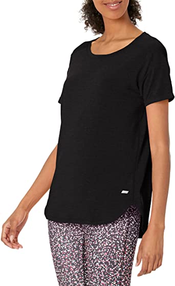 Photo 1 of Amazon Essentials Women's Studio Relaxed-Fit Lightweight Crewneck T-Shirt, 
SIZE LARGE
