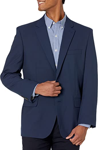 Photo 1 of J.M. Haggar Men's 4-Way Stretch Solid Gab Classic Fit Suit Separate Coat
SIZE 50 REGULAR