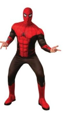 Photo 1 of 656345 Spider-Man Far from Home Spider-Man Deluxe Mens Costume, Standard
ADULT SIZE
