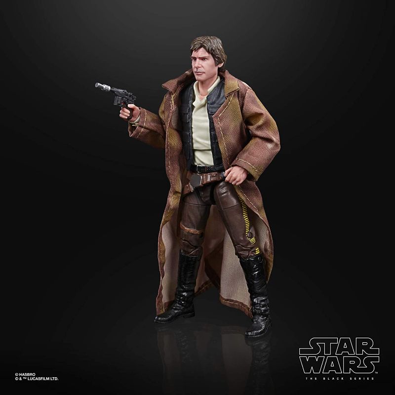 Photo 1 of Star Wars The Black Series Han Solo (Endor) Toy 6-Inch Scale Star Wars: Return of The Jedi Collectible Action Figure, Kids Ages 4 and Up
