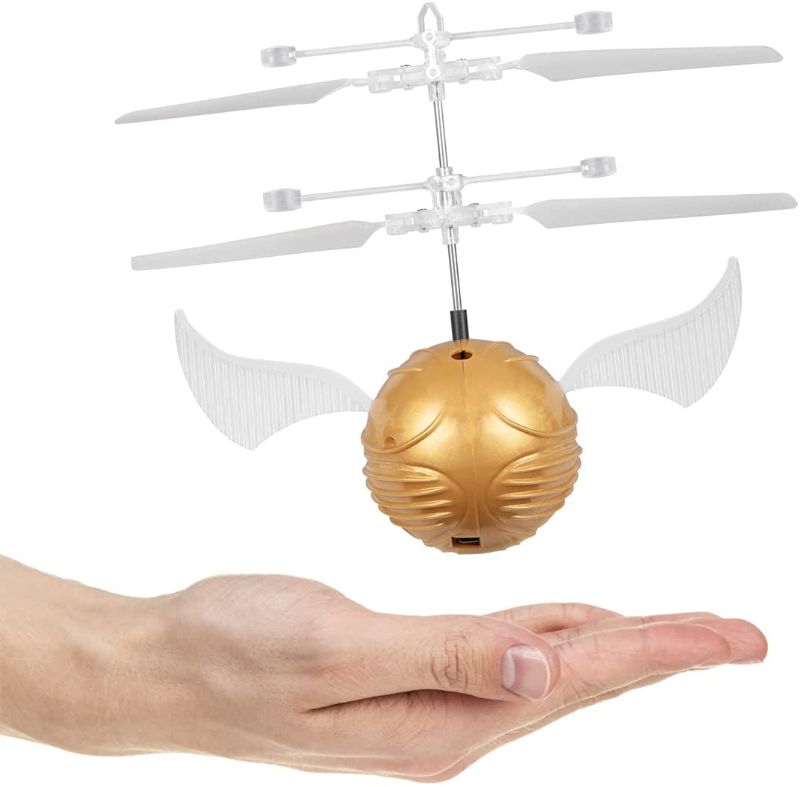 Photo 1 of World Tech Toys Golden Snitch Harry Potter IR UFO Ball Helicopter, Multi
