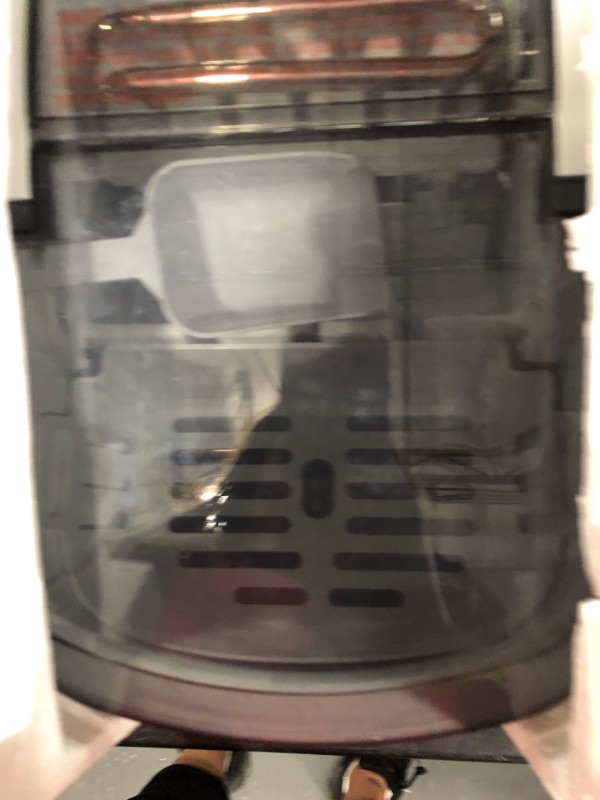 Photo 3 of Frigidaire EFIC103-AMZ-SC Counter Top Maker with Over-Sized Ice Bucket, Stainless Steel, Self Cleaning Function, Heavy Duty, Stainless
