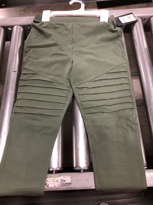 Photo 1 of (Large) Girls' Moto Skinny Leggings - art class