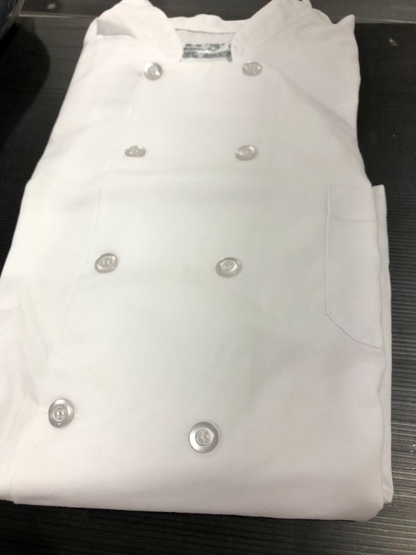 Photo 2 of 3XL - Chef Designs Men's Rk Eight Pearl Button Chef Coat