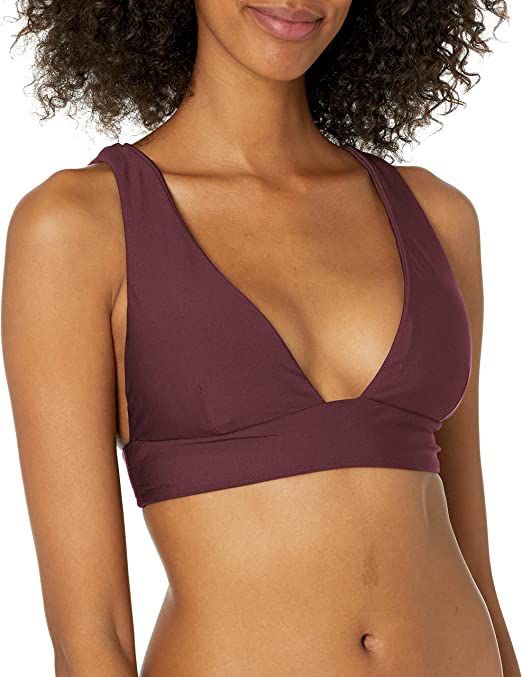 Photo 1 of Volcom Women's Standard Simply Seamless Halter Swimsuit Bikini Top