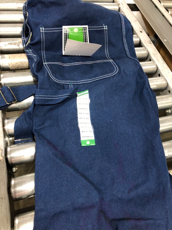 Photo 2 of 42x30 - Liberty Men's Rigid Denim Bib Overall