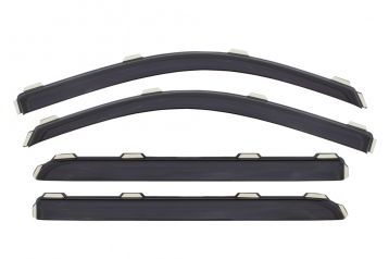 Photo 1 of AVS 13-18 Buick Encore Ventvisor in-Channel Front & Rear Window Deflectors 4pc - Smoke
