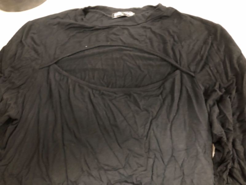 Photo 2 of LAPA Women's Long Sleeve Black Shirt, 3XLq