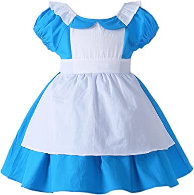 Photo 1 of JiaDuo Little Girls Princess Dress Up Cotton Halloween Party Costumes, Size 130