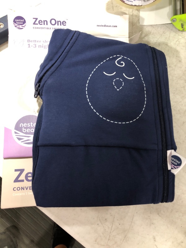 Photo 2 of Nested Bean: Grow with me Bundle (0-6 Months) | Gently Weighted swaddles & Sleep Sack | Arms Free/in/Out Swaddle | Sleep Sack Helps Newborns/Infants Transition from Swaddle
