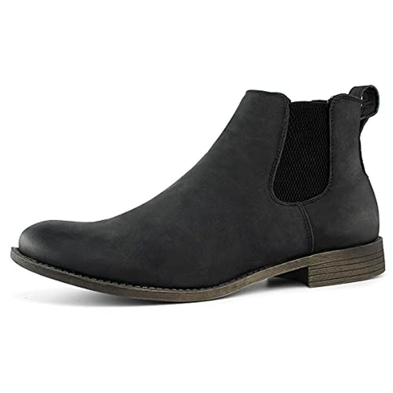 Photo 1 of Hawkwell Men's Formal Dress Casual Ankle Chelsea Boot, Black manmade, 11 M
