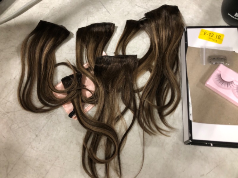 Photo 1 of 14" Clip in Hair Extensions R#2-2/6 ST **HAVE BEEN PREVIOUSLY CUT IN LENGTH!!!!**