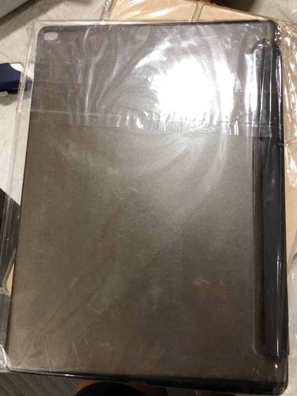 Photo 3 of iPad Pro 12.9 Case, Zeox iPad Pro 12.9 Ultra Slim Fit Folio Smart Case Cover Stand Folio Protective Cover Auto Wake/Sleep Feature for Apple iPad Pro 12.9 Retina Display 2015 Release - Black
