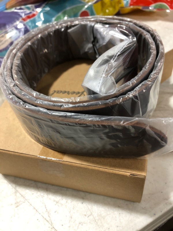 Photo 2 of Men's Leather Belt ,Casual Jeans Belts,Genuine Full Grain Leather Belts?1½ Inches Width) -Jeereal, 38"